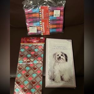 Valentines cards and heart stampers